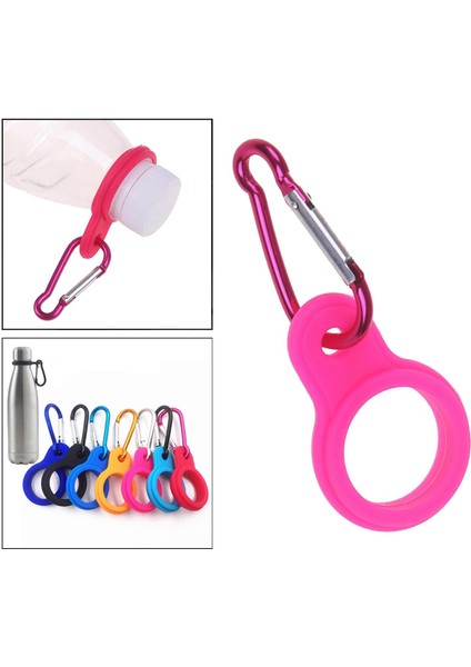 Su Şişesi Tutucu Karabiner Toka Klip Kamp Kamp Yürüyüş Kırmızı Kırmızı (Yurt Dışından)