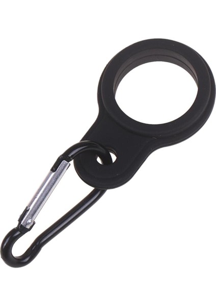 Su Şişesi Tutucu Içecek Karabiner Tokası Klipsi Balıkçılık Kampı Siyah (Yurt Dışından) fiyatları