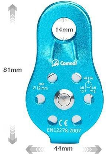 Açık Asansör Kaya Tırmanışı Sabit Kasnak Ekipmanı (Yurt Dışından) indirimleri