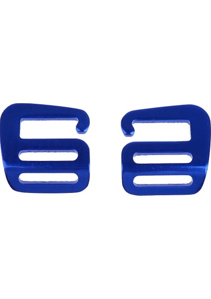 2-Pair 1 '' 25MM Alüminyum Alaşım G Kanca Dokuma Tokası Sırt Çantası Mavisi Için (Yurt Dışından) modelleri