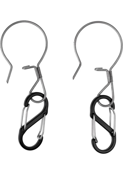 2 Adet Balabiner Clip Lock Hook Kamp Balıkçı Yürüyüş Aksesuarları Için (Yurt Dışından) fiyatları
