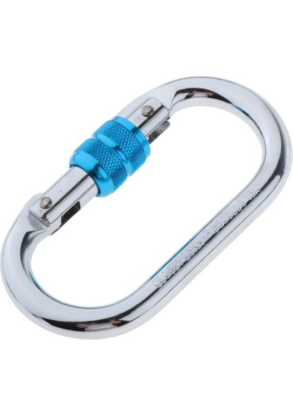 25KN 7075 Demir Karabiner O- Anahtar Zincirli Klips Snap Hook (Yurt Dışından)