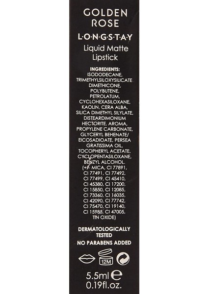 Longstay Liquid Matte Lipstick Ruj No: 22 modelleri