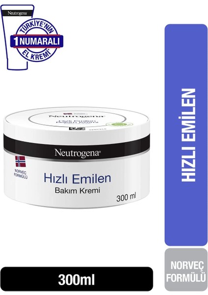 Hızlı Emilen Bakım Kremi (300 Ml) fiyatları