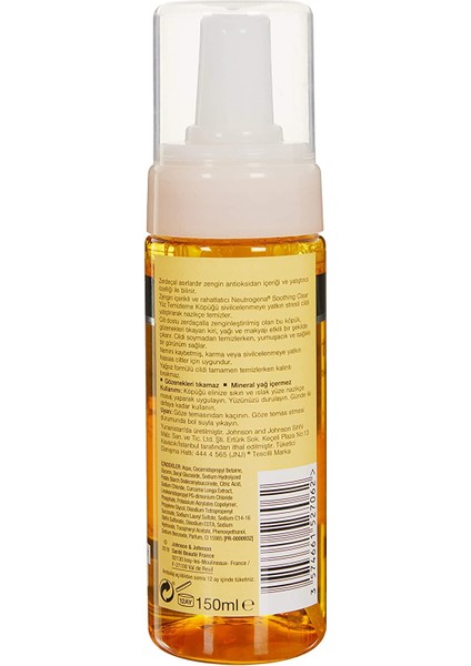 Soothing Clear Köpük (150 Ml)