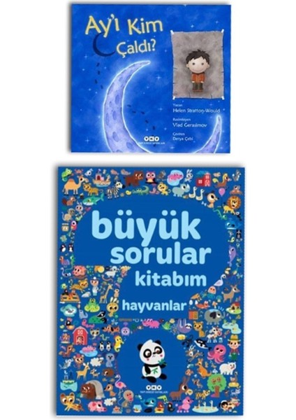 Büyük Sorular Kitabım Hayvanlar Ay'ı Kim Çaldı? - 2 Kitap