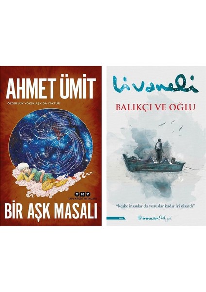 Bir Aşk Masalı - Balıkçı ve Oğlu - 2 Kitap