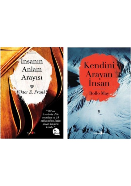 Kendini Arayan İnsan - İnsanın Anlam Arayışı 2 Kitap Set