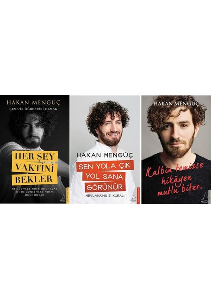 Her Şey Vaktini Bekler - Sen Yola Çık Yol Sana Görünür - Kalbin Temizse Hikayen Mutlu Biter - 3 Kitap