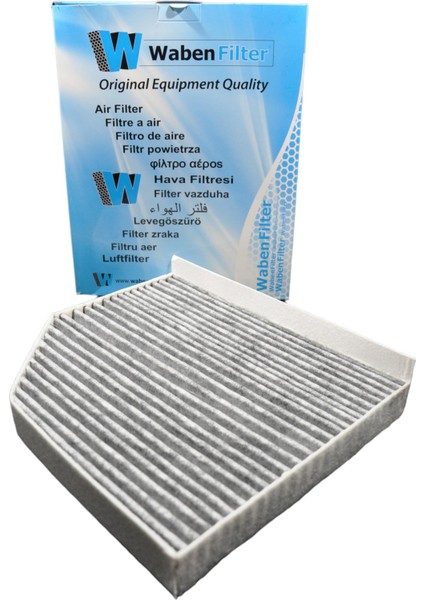 Audi A4 B8, A4 Allroad B8, A4 B8 Variant 2007-2016 Karbonlu Polen Filtresi