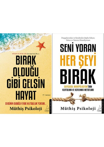 Bırak Olduğu Gibi Gelsin Hayat - Seni Yoran Her Şeyi Bırak - 2 Kitap