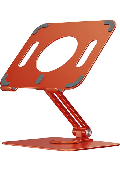 Alüminyum Alaşım Tablet Standı 360 ° Döner iPad Online Sınıfı Için Portakal (Yurt Dışından)