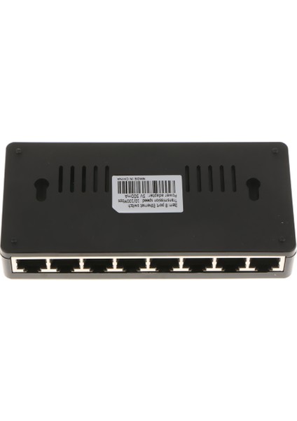8 Bağlantı Noktası 10 100MBPSMASAÜSTÜ Ethernet Ağı Lan Güç Adaptör Anahtarı Hub (Yurt Dışından)