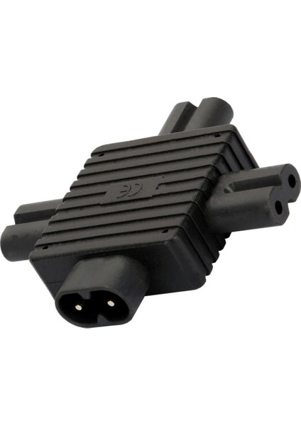 Iec 320 Adaptör 3 Kutup Soketi C8 To Cloverleaf Fiş C7 Güç Kaynağı (Yurt Dışından)