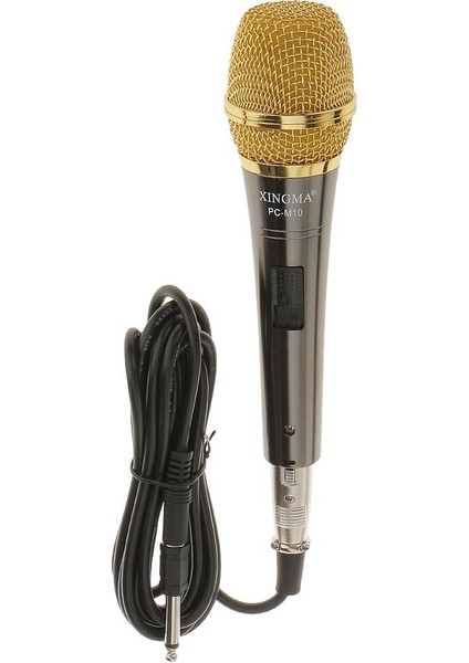 PC-M10 Profesyonel Kondensermikrofon Stüdyosu Vokalmikrofon Black & Gold (Yurt Dışından) fiyatları