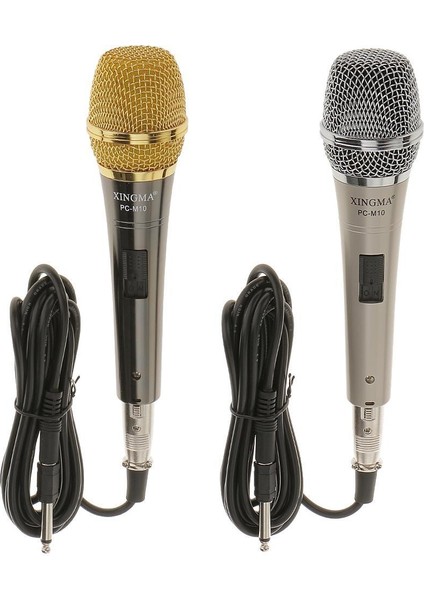 PC-M10 Profesyonel Kondensermikrofon Stüdyosu Vokalmikrofon Black & Gold (Yurt Dışından) fırsatları