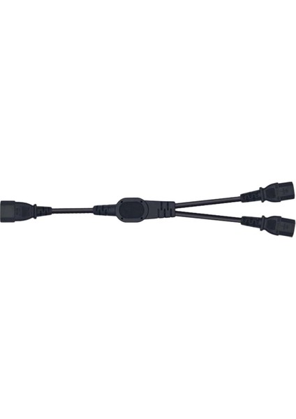 Y Splitter Iec 320 C14 Ila 2 C13 Ac Pdu Ups Güç Uzatma Kablosu Adaptörü (Yurt Dışından)
