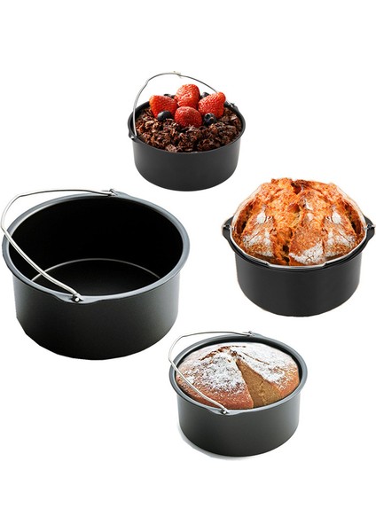 Air Fritöz Aksesuarları 6 Inç (16 cm Çap) 6'lı Pişirme Seti(Yurt Dışından) fırsatları