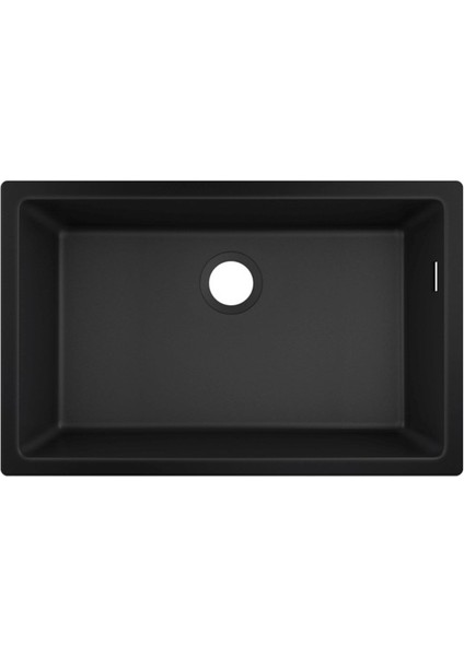 S51 S510-U660 Tezgah Altı Eviye 660, Grafit Siyahı