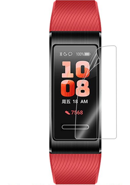 Huawei B3 Pro Talkband 2 Için Tpu Ekran Koruma Filmi - Şeffaf