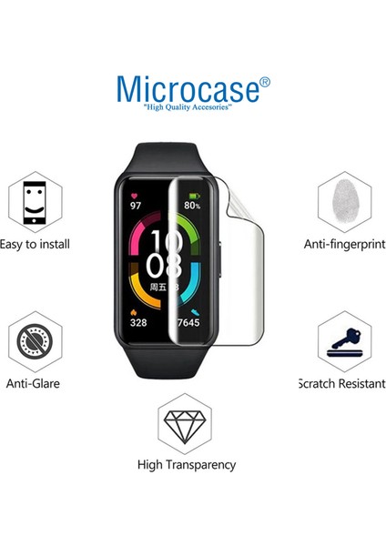 Honor Band 6 Için Tpu Ekran Koruma Filmi - Şeffaf modelleri