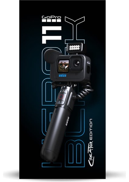 HERO11 Black Creator Edition(Resmi Türkiye Distrübütörü Garantili)