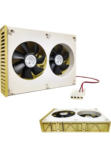 PC-005 2X80*25MM Turbo Cdrom Sistem Fan