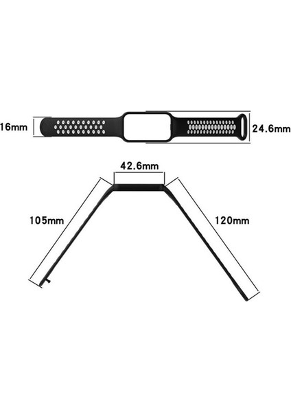 Amazfit Band 7 Kordon Kayış Silikon