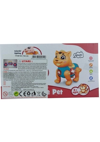 Sesli ve Işıklı Sevimli Evcil Hayvanlar Kedi