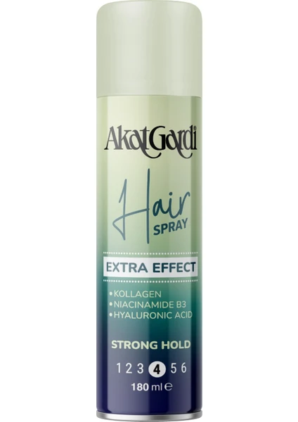 Akat Gardi Strong Hold Saç Spreyi 180 ml