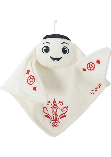 33CM Katar Dünya Kupası Maskotu Rai Bebek Dünya Kupası Peluş Oyuncak (Yurt Dışından)
