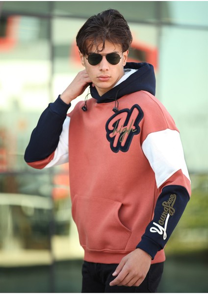 High Nakışlı Sweatshirt Regular Fit
