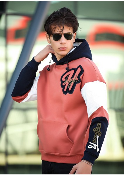 High Nakışlı Sweatshirt Regular Fit