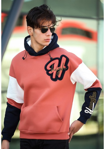 High Nakışlı Sweatshirt Regular Fit