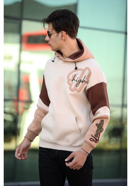 High Nakışlı Sweatshirt Regular Fit