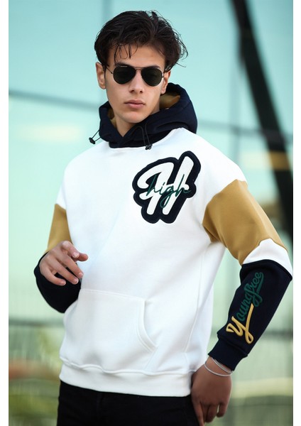 High Nakışlı Sweatshirt Regular Fit