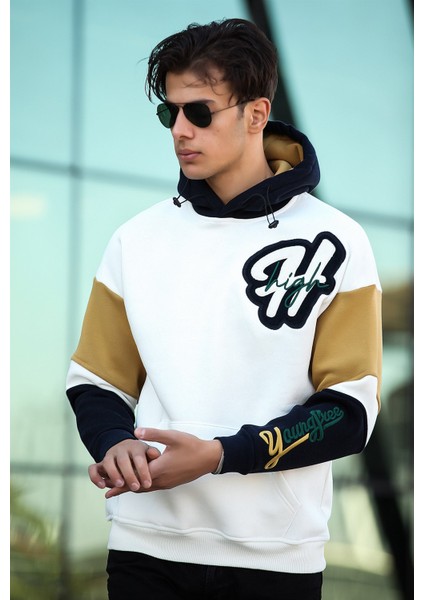 High Nakışlı Sweatshirt Regular Fit