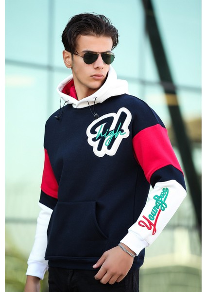 High Nakışlı Sweatshirt Regular Fit