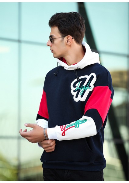 High Nakışlı Sweatshirt Regular Fit fiyatları