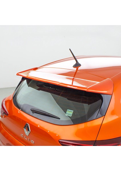 (Boyasız) Renault Clio 5 Cam Üstü Spoiler 2019 ve Sonrası Uyumlu modelleri