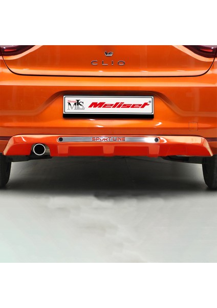 (Boyasız) Renault Clio 5hb Arka Difüzör Egzoz Kromlu 2019 Sonrası Uyumlu fiyatları