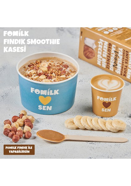 Fındık Sütü 200 Ml X5 Glutensiz Bitkisel Bazlı Laktozsuz Vegan