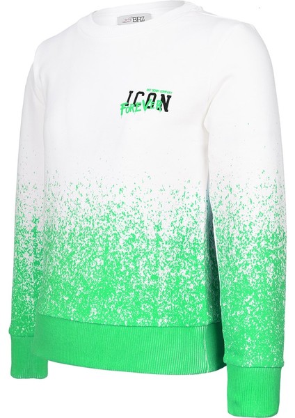 Kız Çocuk Baskılı Sweashirt