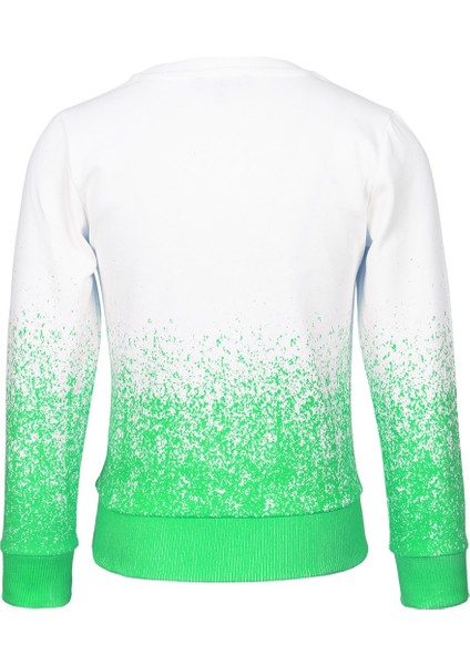 Kız Çocuk Baskılı Sweashirt