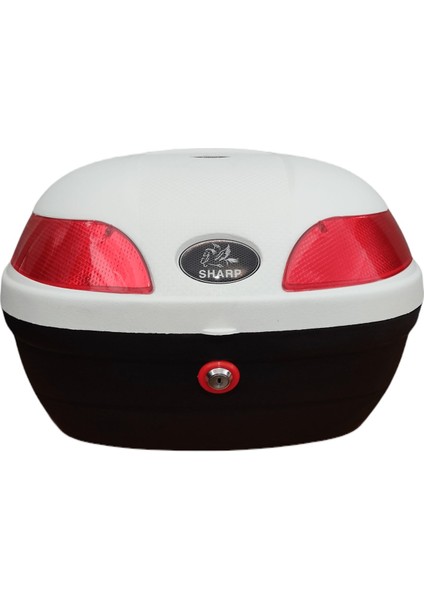 S33 Carbon 33 Litre Motosiklet Arka Çanta Beyaz fiyatları