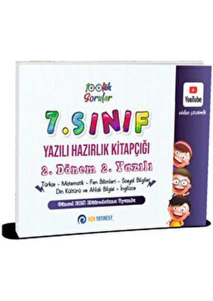 7. Sınıf Yazılı Hazırlık Kitapçığı 2. Dönem 2. Yazılı