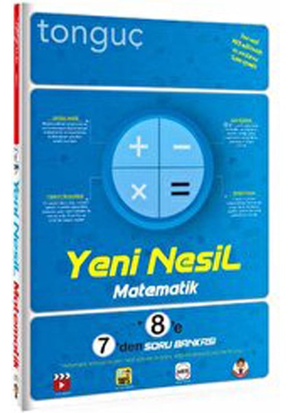 Tonguç Akademi Yeni Nesil Matematik 7'den 8'e Soru Bankası