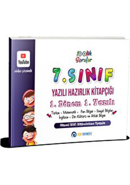 NSN Yayınevi 7. Sınıf Yazılı Hazırlık Kitapçığı 1. Dönem 1. Yazılı