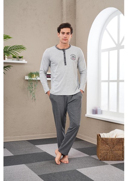 23708 Erkek Patlı Pijama Takım