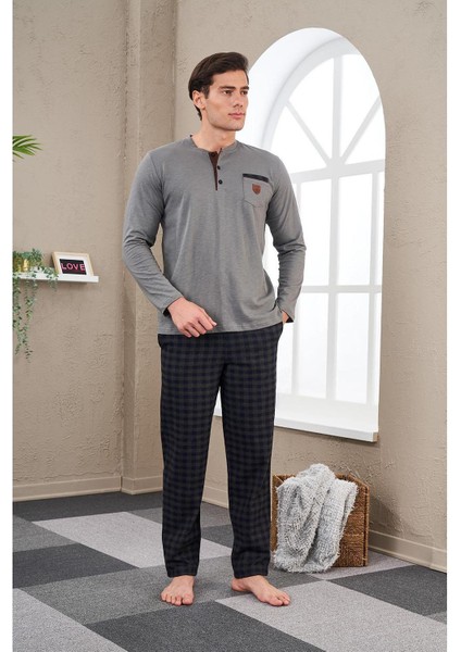 23703 Erkek Patlı Pijama Takım